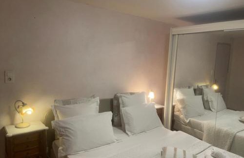 Sarlat-la-Caneda Casa | Gîte 1 à 6 personnes Rez de jardin de la villa piscine et sauna à partager Jacuzzi en option