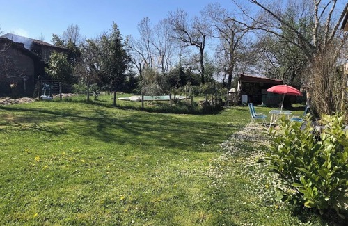 Lagorce Casa | Apartamento grande 120m2 cocina salón 2 dormitorios Piscina jardín pr. St Emilion / LIBOURNAIS