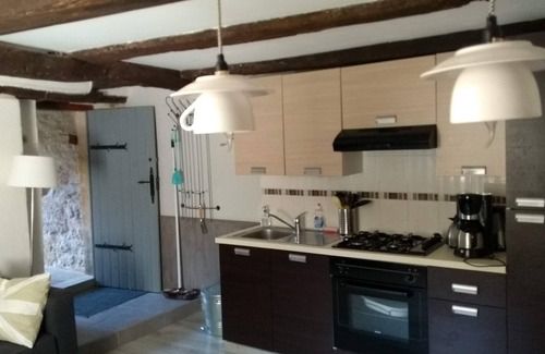 Saint-Antonin Noble Val Apartamento | Casa rural Cappuccino en una casa de piedra de Quercy