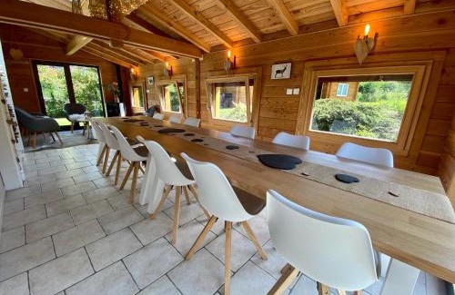 Plainfaing Chalet De Esquí | Gîte Chalet avec bain nordique et piscine 11 pers Hautes Vosges