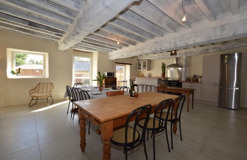 Servon-sur-Vilaine Cabaña | Gîte-Confortable-Habitación con desagüe-Vista al campo