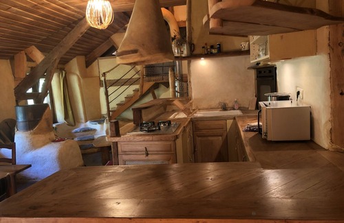 Bain-de-Bretagne Cabaña | Gîte-Exclusivo-13p meublé de tourisme **-Vista al Lago-Baño en la habitacion