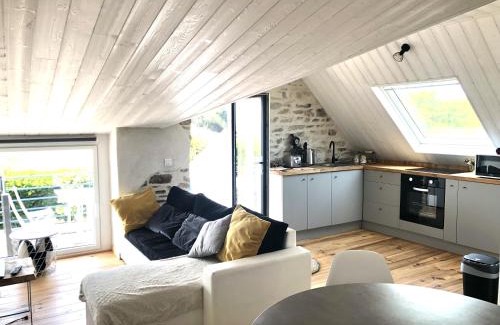 Saint-Jean-Trolimon Apartamento | Gîte de Charme avec vue Mer