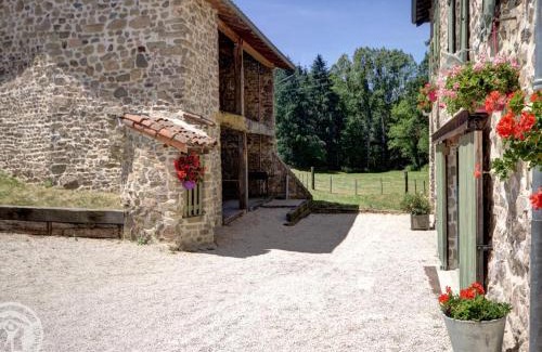 Croizet-sur-Gand Casa | Gîte de charme avec piscine privative, terrasse, jardin, proche rivière - animaux acceptés - FR-1-496-25