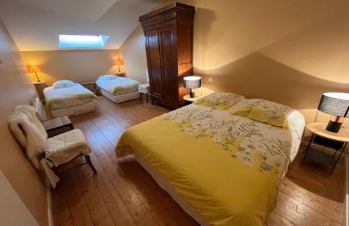 Lironcourt Casa | Gîte de Charme avec Terrasse près de Bourbonne-les-Bains, 2 chambres, poêle à bois, Wifi inclus - FR-1-589-118