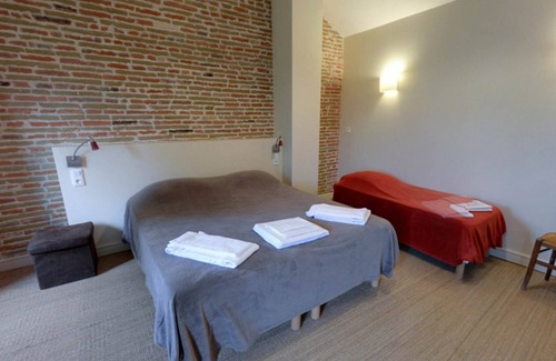 Castelsarrasin Casa | Cottage Manzana, 22 personas en el castillo del siglo XVIII con piscina