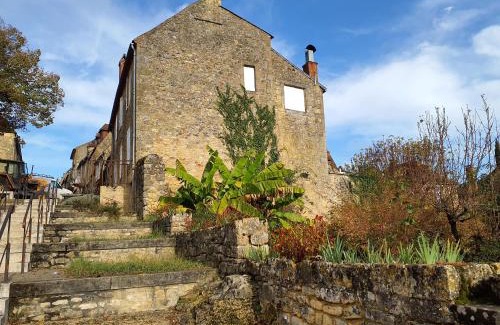 Domme Apartamento | Gîte de Louis - Terrasse - Centre de Domme