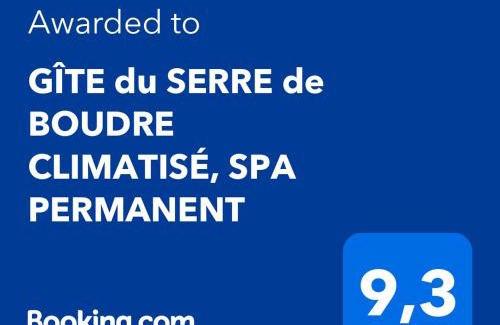 Buisson Apartamento | GÎTE du SERRE de BOUDRE CLIMATISÉ, SPA PERMANENT