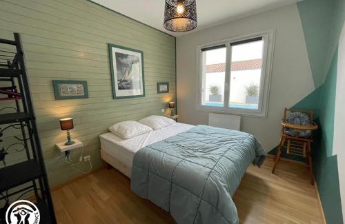 Bretignolles-sur-Mer Casa | Gîte familial avec piscine chauffée à Bretignolles-sur-Mer - FR-1-426-572
