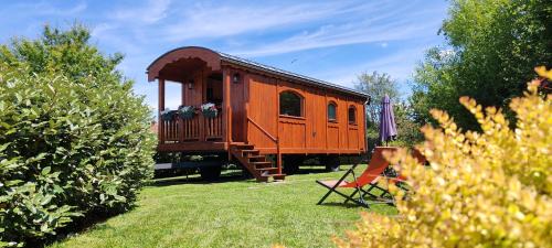 Nanteuil-la-Foret Casa | Gîte insolite en Champagne - Roulotte des Cahouriaux