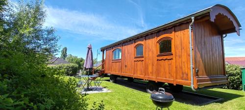 Nanteuil-la-Foret Casa | Gîte insolite en Champagne - Roulotte des Cahouriaux