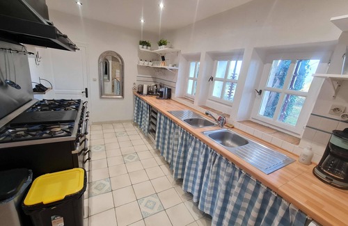 Vernou-sur-Brenne Casa | Gîte LA FUYE of the Château de Jallanges for 15 people, private swimming pool (12x2.5m)
