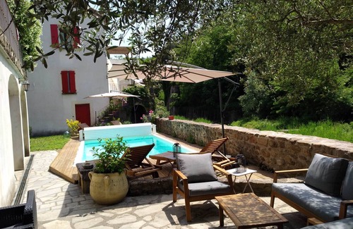 Saint-Jean-de-Valeriscle Apartamento | Casa rural "La rose des sables" - 5 personas