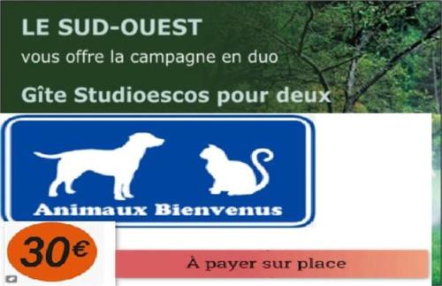 Escos Casa | Gîte Le Trèfle Studioescos