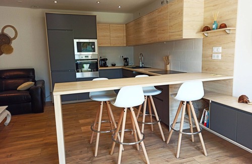 Pietracorbara Apartamento | Gîte les Alizées, ground floor, 800m from the beach