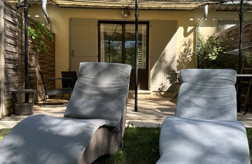 Cereste Apartamento | Gîte Nature en Luberon - LE Patio1