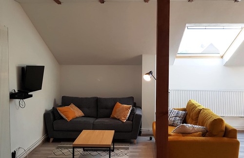 Pfaffenheim Apartamento | Gîte Riesling, 110m², 4-8 persons, wine route