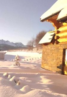 Poronin Casa | Góralski Domek Łopatówka z kominkiem i Banią - Jacuzzi!