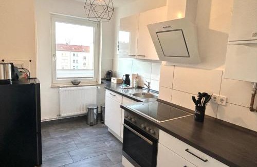 Vahrenwald Apartamento | GÖH-moderne Wohnung in zentraler Lage, Balkon, self-check-in, WLAN, Netflix, DisneyPlus
