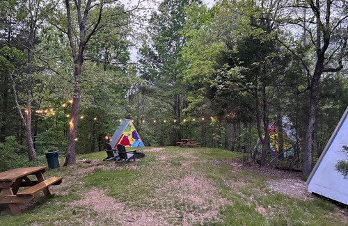 Talladega Cabina | G-3 Glamp in Bohamia - 268 Acre Forest Retreat