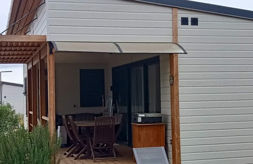 Pomerols Chalet De Esquí | G073 - Chalet Bois 3chbres 2 sde Dans un Site Sécurisé Avec Piscine Chauffée