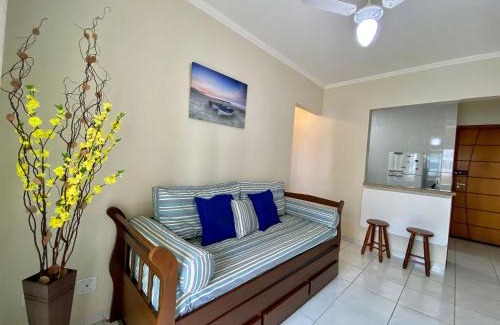 Guilhermina Apartamento | G086 - Apto vista mar na quadra da Feirinha da Guilhermina