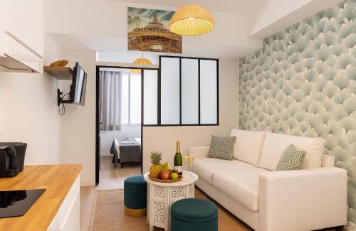 20th Arrondissement Apartamento | GAMBETTA résidences hôtel Paris centre