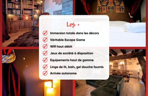 Chateauneuf-en-Thymerais Apartamento | Game Room - Secret du 13e Jour by cles-dailleurs