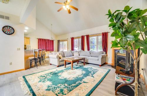 Tobyhanna Casa | Game Room and Fire Pit Poconos Family Getaway
