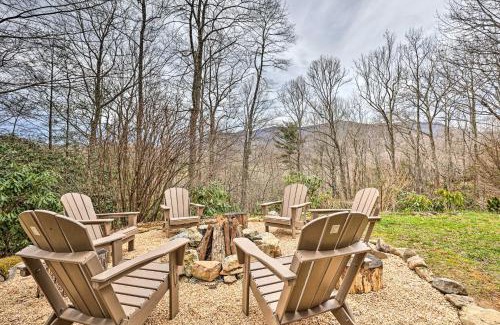 Elk Park Casa | Game Room and Fire Pit Spacious Elk Park Lodge!