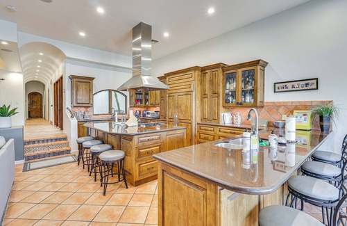 Cienega Springs Casa | Game Room + Dock: Riverfront Escape in Parker!