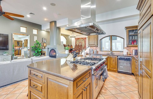 Cienega Springs Casa | Game Room + Dock: Riverfront Escape in Parker!