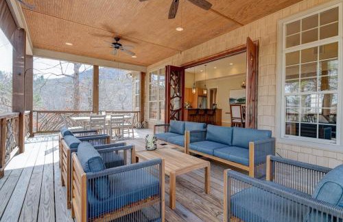 Lake Lure Casa | Game Room ~ Fire Pit ~ Resort Access ~ Huge Home