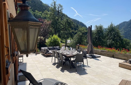 Saint-Jean-dʼAulps Chalet De Esquí | Beautiful luxury chalet with hot tub and stunning panoramic mountain views