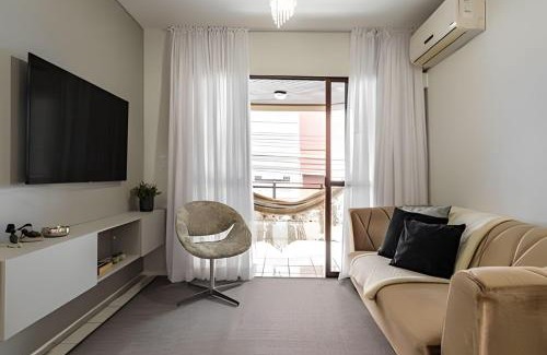 Andorinha Apartamento | Garden, Churrasqueira e 2 Vagas Garagem Meia Praia