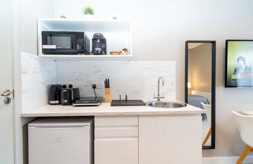 Childs Hill Apartamento | Garden-Estudio-Baño en la habitacion
