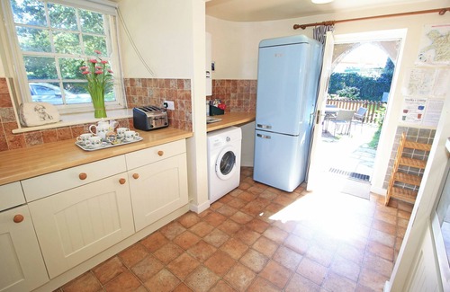 Porthmadog Cabaña | Garden Flat