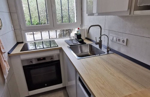 El Mas Bosca Apartamento | "Apartamento pie de jardín en Roses" con terraza y Wi-Fi