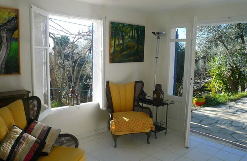 Callas Apartamento | Nivel de jardín en la casa de un artista.