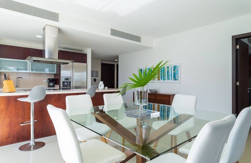 Puerto Juarez Apartamento | Ocean View Apartment Beach Accesible 2 habitaciones 2 baños 4 personas Casa Sol