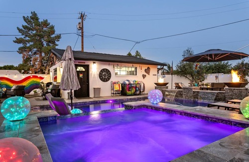 Encanto Cabaña | Gay owned fully renovated casita relaxation. Private and clothing optional.