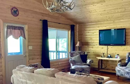 Frederic Casa | Quiet Family Friendly Lakefront Home South of Gaylord Near Snowmobile Trails