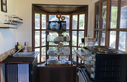 Vista Casa | Gazebo w/ queen bed, bathroom , kitchenette and views OMG!