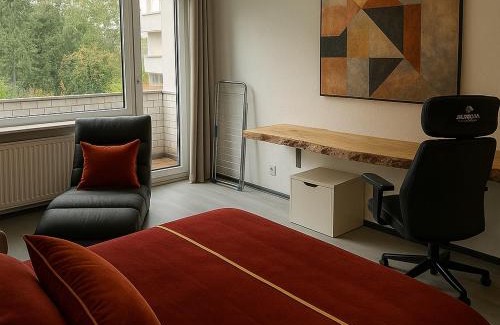 Holsterhausen Apartamento | Gemütliche 1,5 Zimmer-Oase im schönen grünen Essen Frohnhausen