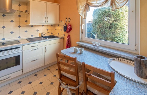 Dornumergrode Casa | Gemütliche Doppelhaushälfte Huus de Ruh in Dornumergrode