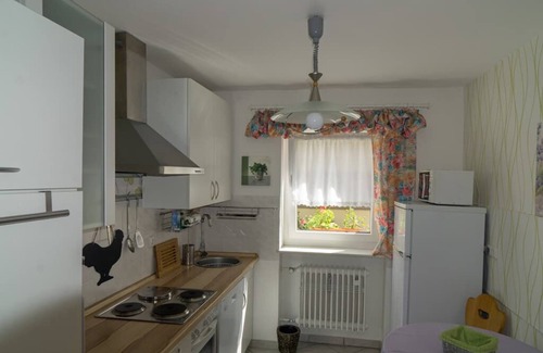 Waldmuenchen Apartamento | Acogedor apartamento (110m2) con balcón y estufa de azulejos.