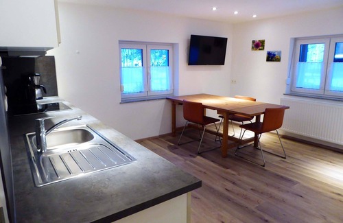 Surberg Apartamento | Gemütliche Ferienwohnung 48qm, Barrierefrei mit Terrasse