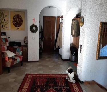 Rheinstetten Casa | gemütliche Unterkunft mit kleiner Treppe verbunden und Dachterrasse
