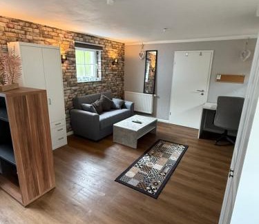 Mainz-Bingen Apartamento | Gemütliche voll ausgestattete 1 bis 2 Personen Wohnung im Weindorf Grolsheim zentral ruhig und perfekt angebunden