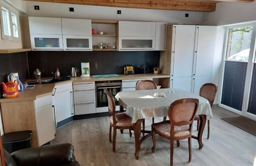 Rognitz Casa | Gemütliche Wohnung mit Kamin im Biosphärenreservat Schaalsee